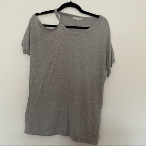 Oak + fort cold shoulder T-shirt - o/s